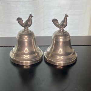 Tennessee Pewter Rooster Salt and Pepper Shakers